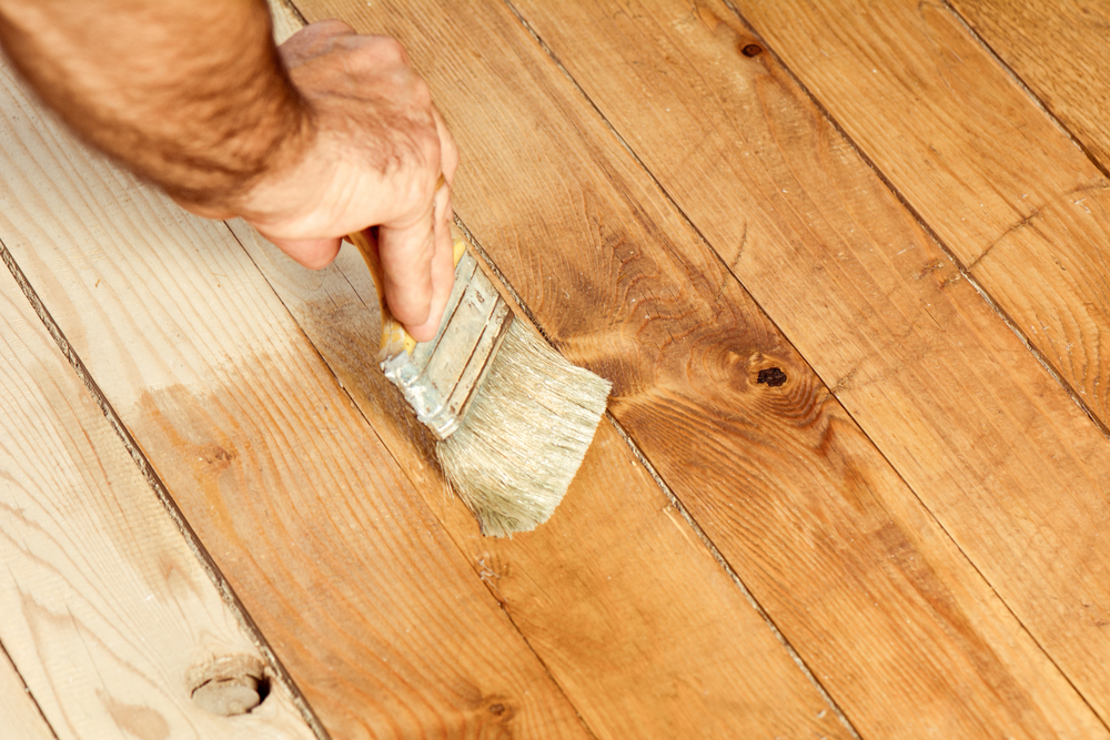 Refinishing, recoating, restoring hardwood floors