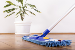hardwood floor cleaning with mop