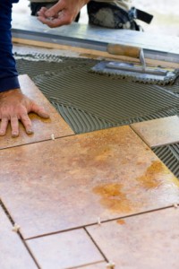 Professional Installing Tile