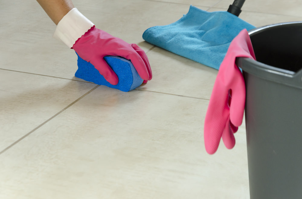 Cleaning Grout Flooring