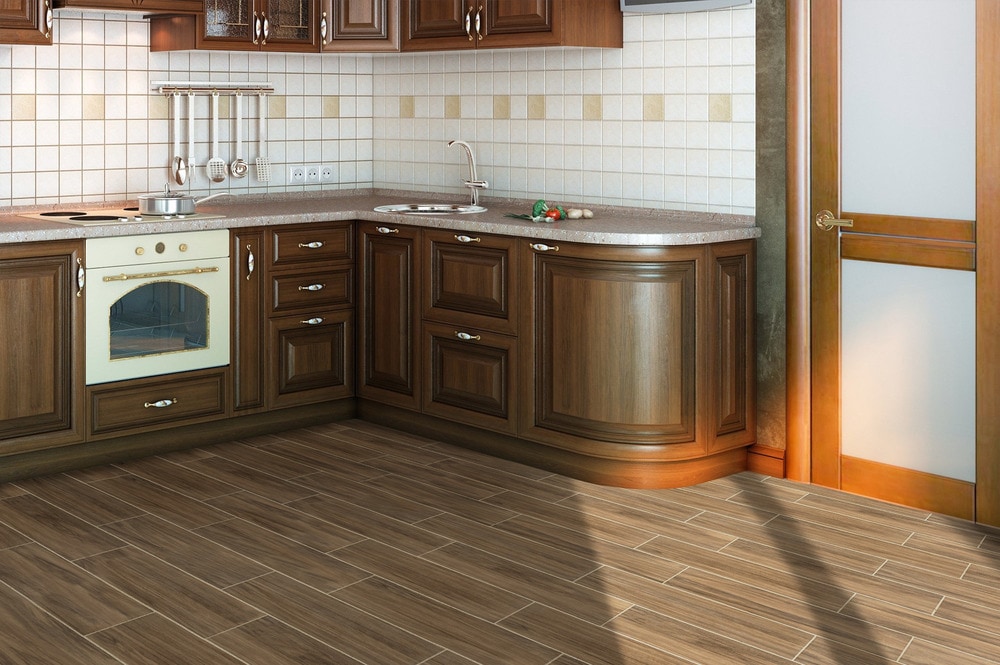 wood look porcelain tile