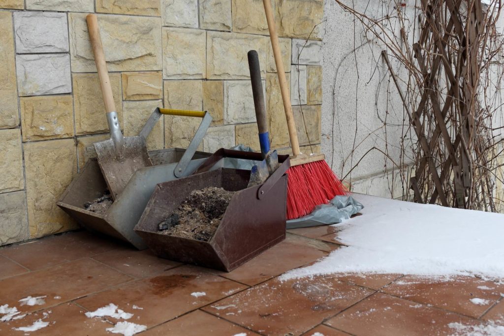 winterize a tile patio