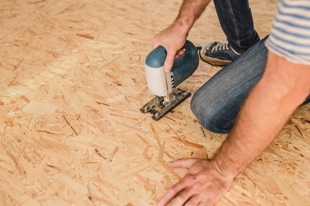 wood subfloor for luxury vinyl