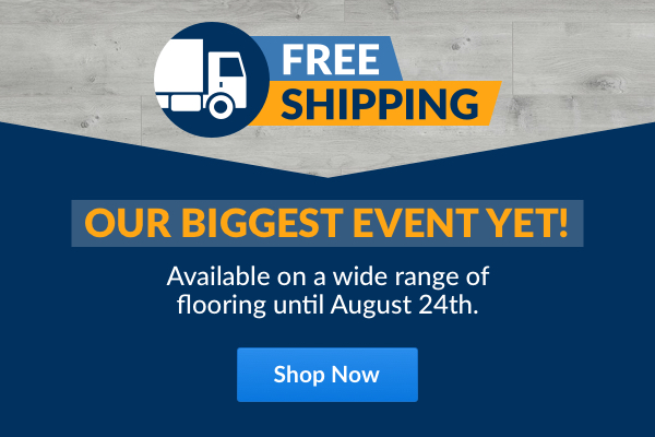 Free shipping event on August 24th.